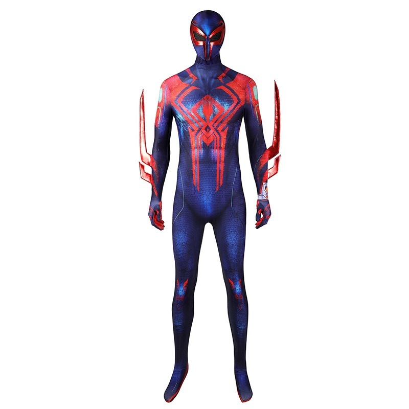 スパイダーマン: アクロスザユニバース スパイダーマン 2099 タイツ 大人用 3d プリント タイツ 大人用 7,662円
