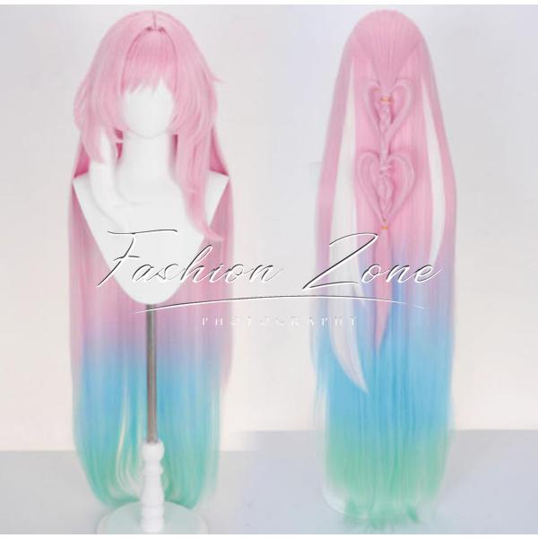 崩壊：スターレイル 風 キュレネ Cyrene コスプレ ウィッグ かつら 激安 WIG 高温耐熱 変装 ハロウィン仮装