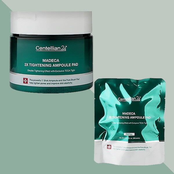 東国製薬 センテリアン24 マデカ ダブル 弾力 タイトニング アンプルパッド 165ml(60枚) 本品+リフィル key shore 184