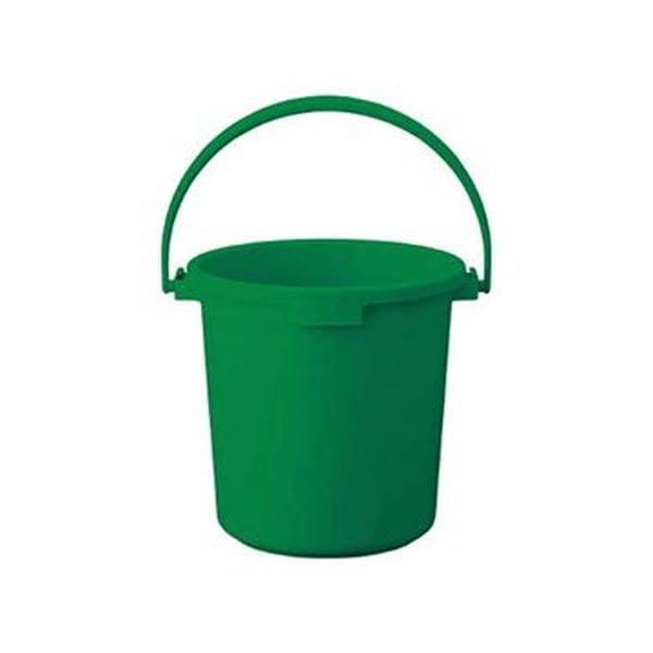 （まとめ）TRUSCO PPカラーバケツ 22L緑 TPPB-22-GN 1個[x10セット]