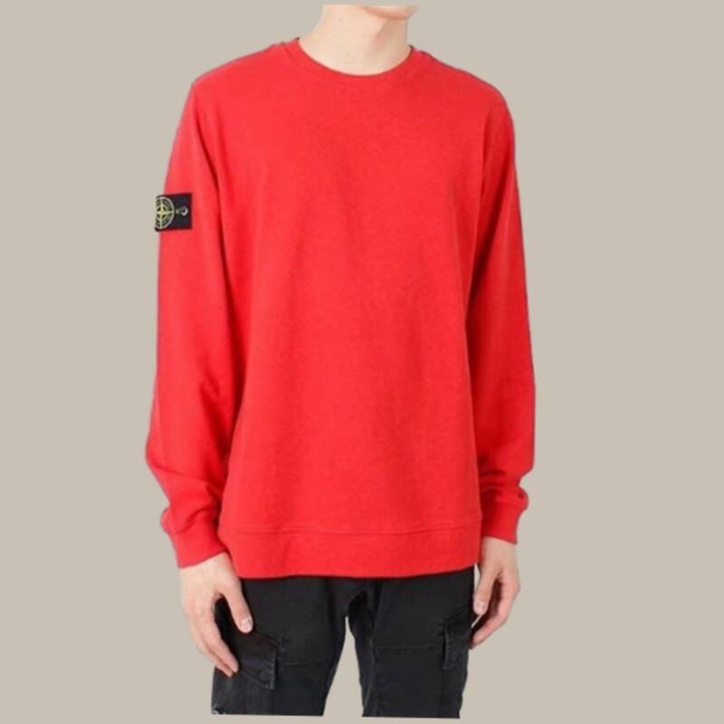 ディモント 19SS ストーンワッペン バックスリット マンツーマン(レッド) 701565560 V0036