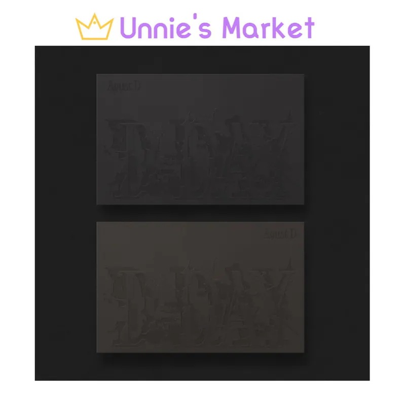 [SET] Agust D(SUGA of BTS) [D-DAY] Album + Free Photocard 1EA(fan-made)