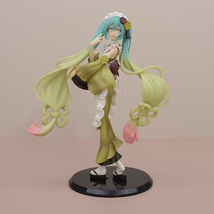 抹茶バフィー 初音ミク フィギュア Model Miku プリンセス 女の子 かわいい 卓上飾り 箱入り