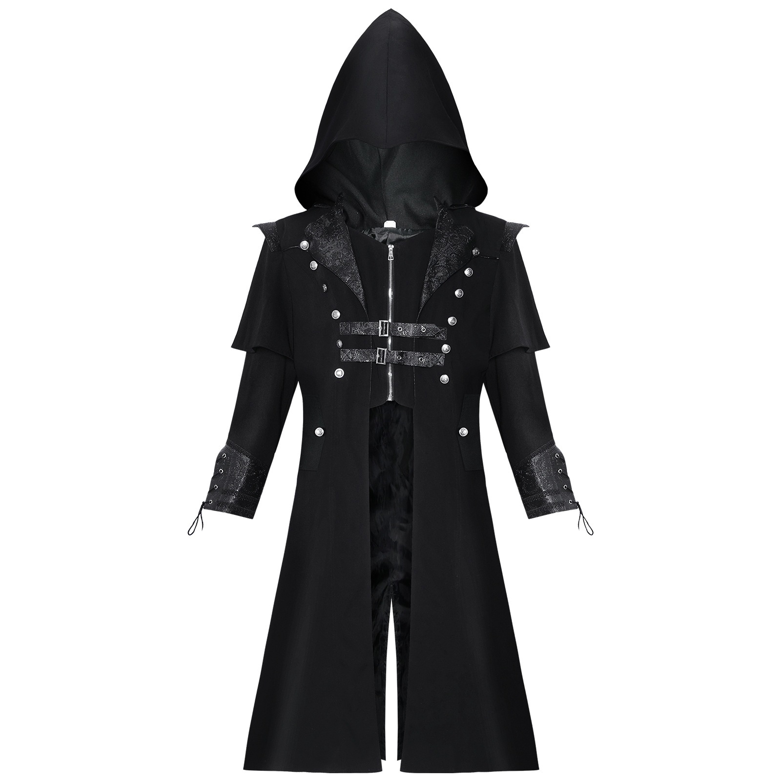 吸血鬼コートcos服ハロウィーンゴシックコート男性衣コスプレ服