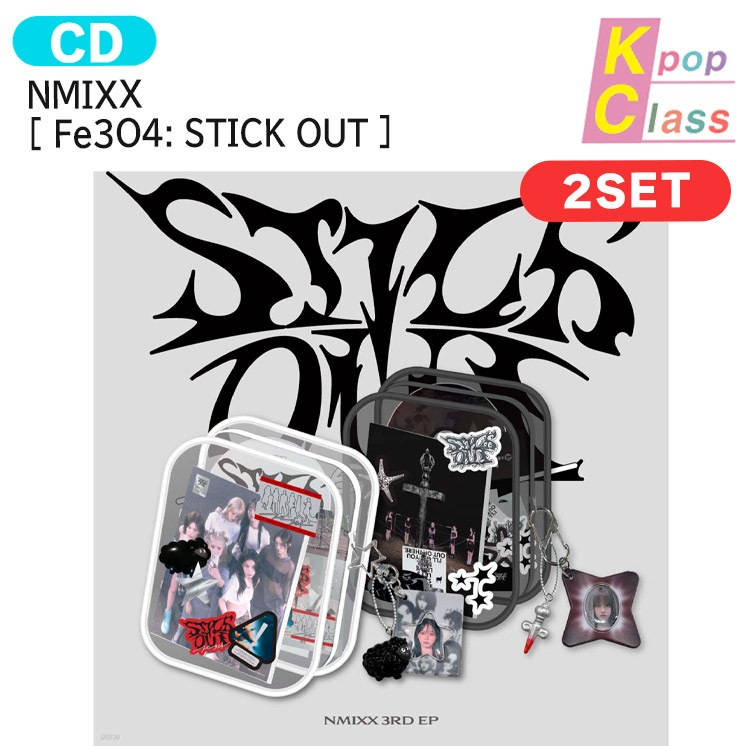 国内発送 [当店限定特典付] NMIXX Limited Ver [ Fe3O4: STICK OUT ] 2種セット Album / 1次予約