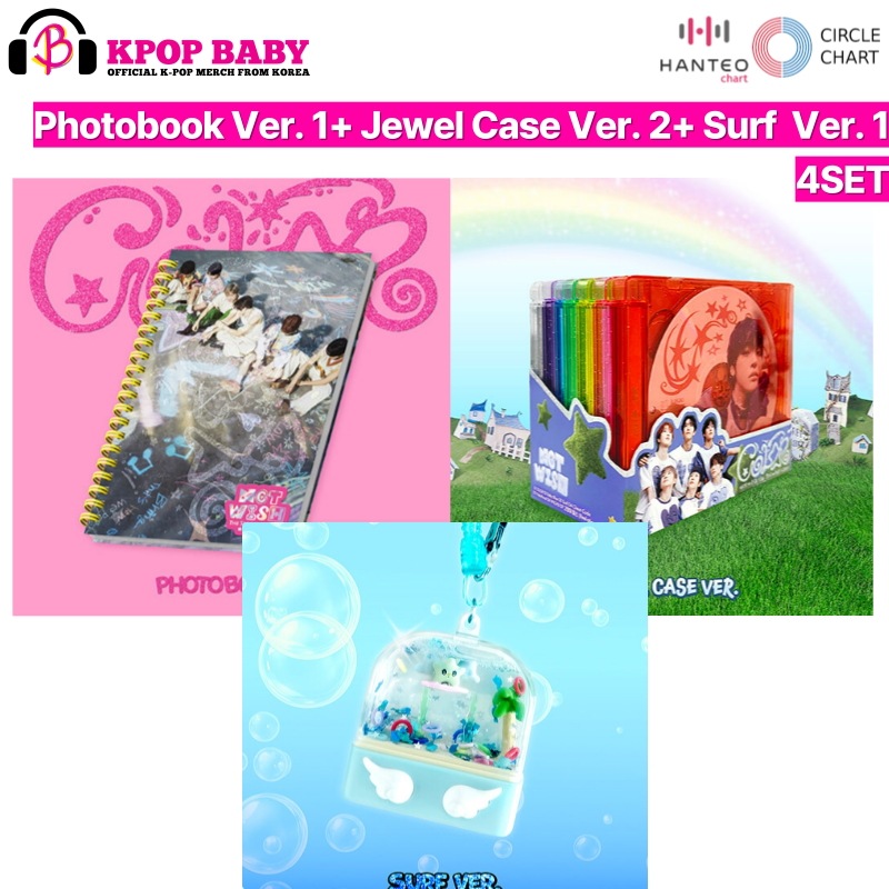 [4種 セット + メンバー選択] NCT WISH アルバム COLOR (PB 1 + Jewel Case 2 + Surf 1) チャート反映 8,295円