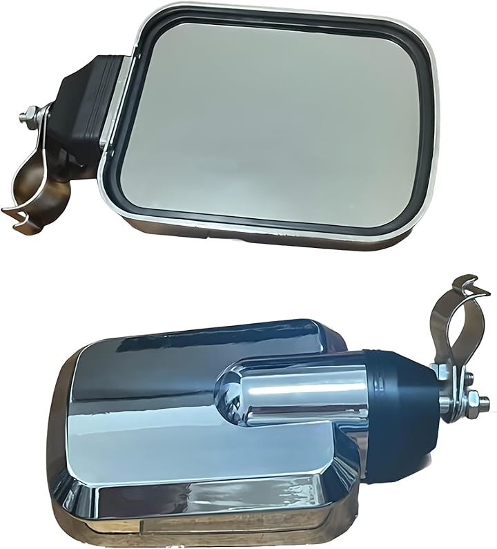 バックショットミラー サイドミラー 汎用 補助ミラー トラック 視野拡大 高速走行 角型 いすゞ 日野 ふそう UD 安全運転 死角防止(２個セット)