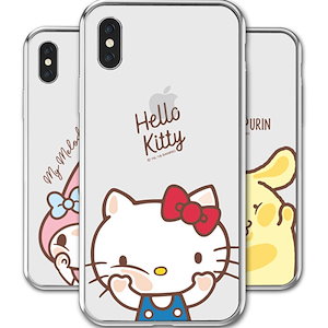 ハローキティフレンズフェース透明ゼリーケース Galaxy Note20 Note20 Ultra Hello Kitty Friends Face Jelly ギャラクシーノート20 20ウルトラ