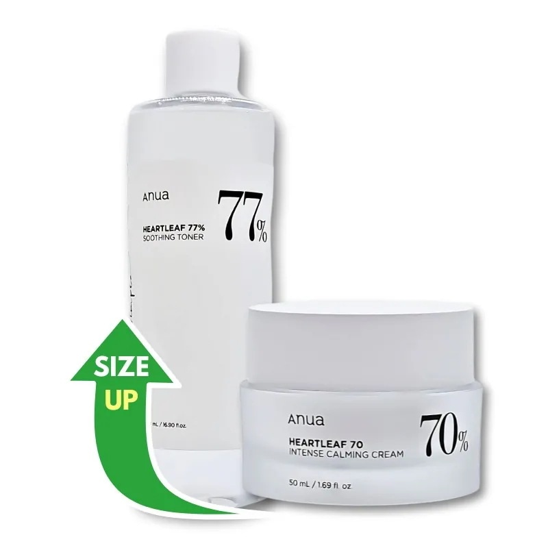 【1+1】ドクダミ 70 インテンス カーミング クリーム 50ml + ドクダミ 77% スージング トナー 500ml