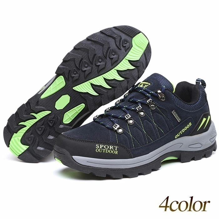 ハイキングシューズ メンズ レディース トレッキングシューズ 登山靴 アウトドア キャンプ シューズ 滑りにくいスポーツ 通気性 カジュアル 男女兼用