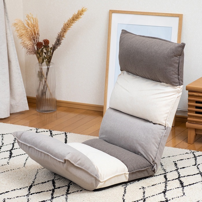 座椅子 relaco リラコ 脚楽ハイバック座椅子 RMJD-47-BR ブラウン