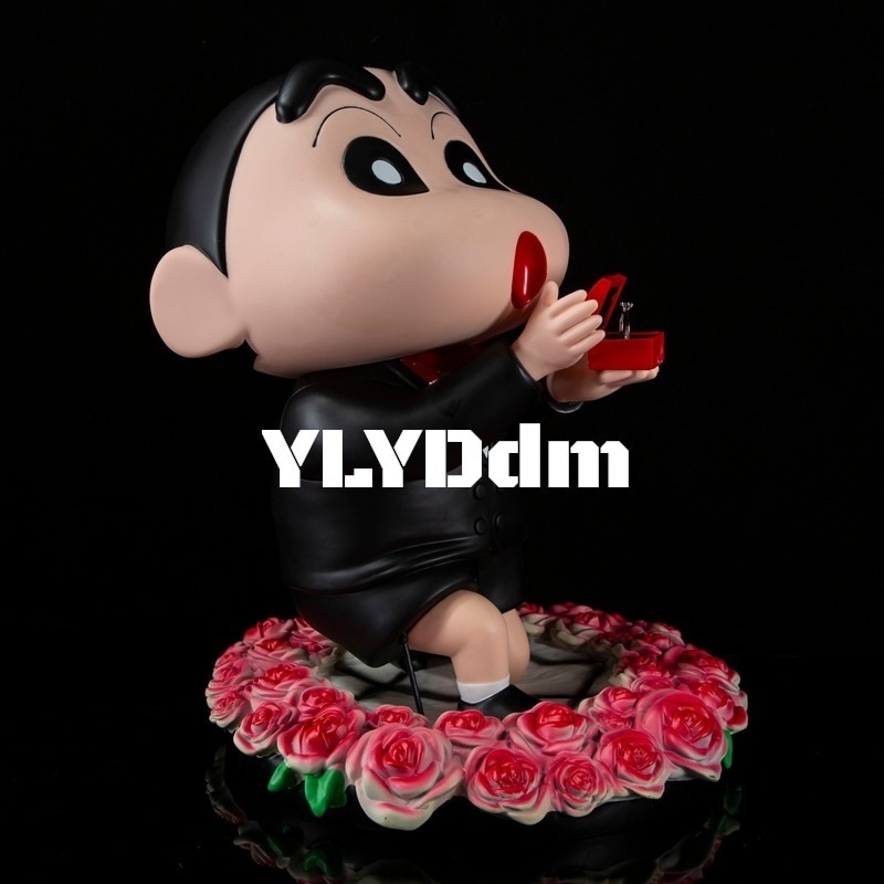 gkスーツ提案 野原しんのすけ かわいいフィギュアモデル バレンタインデー ギフト 卓上飾り