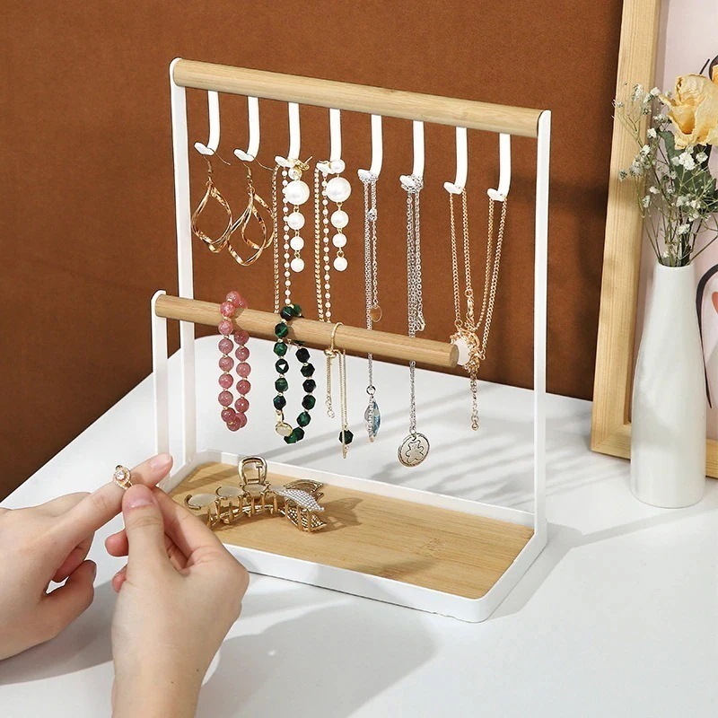 メガ割 アクセサリー展示棚用ピアスピアスピアス収納ボックスアクセサリートレイドレッサーチェーンネックレス置物棚福袋