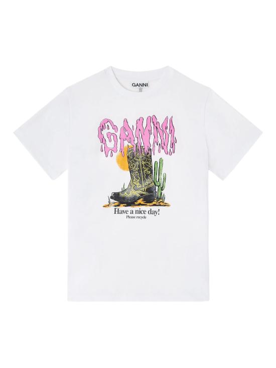 GANNI Women Tops A1050075 151 White