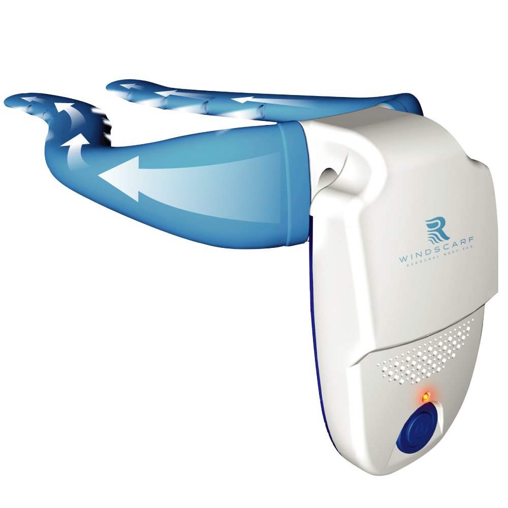 東田商工 涼風ウィンドスカーフ ブルー