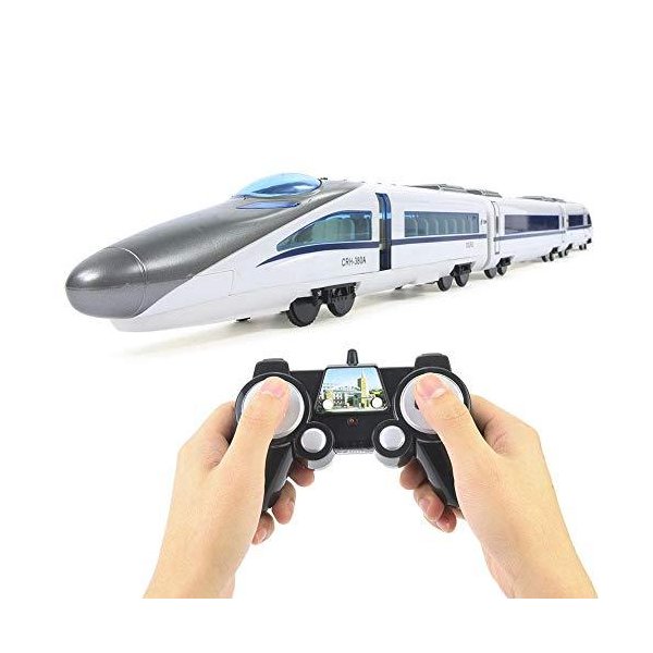 High Speed Train Model， E636 1/20 2.4G Plastic High Speed Train Model Toy Present Gift for Kid 6+ 並行