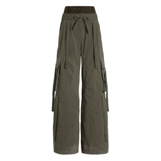 DOLCE & GABBANA Women Palazzo Pants FTDGXT HUMS8 N3644 GREEN