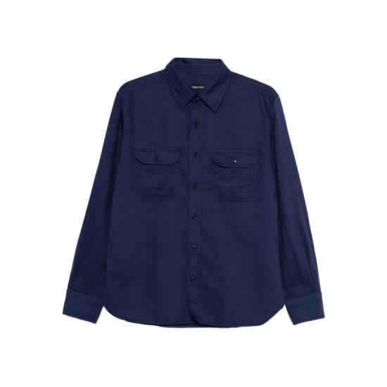 TOMFORD Men Shirts FMC295 HME001 UDB BLUE