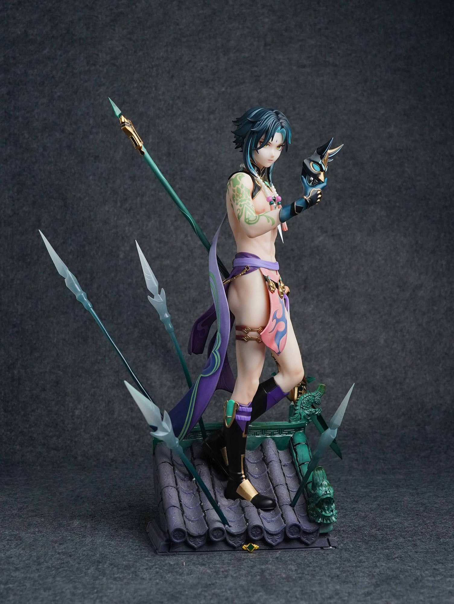 魈 しょう フィギュア 1/6スケール 塗装済み完成品 ガレージキット G.W.S & W.S 限定販売 スタチュー