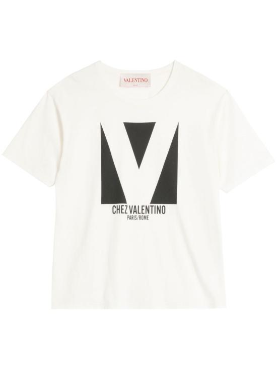 VALENTINO GARAVANI Men T-Shirts 6V3MG16P AQ9A03 Ivory