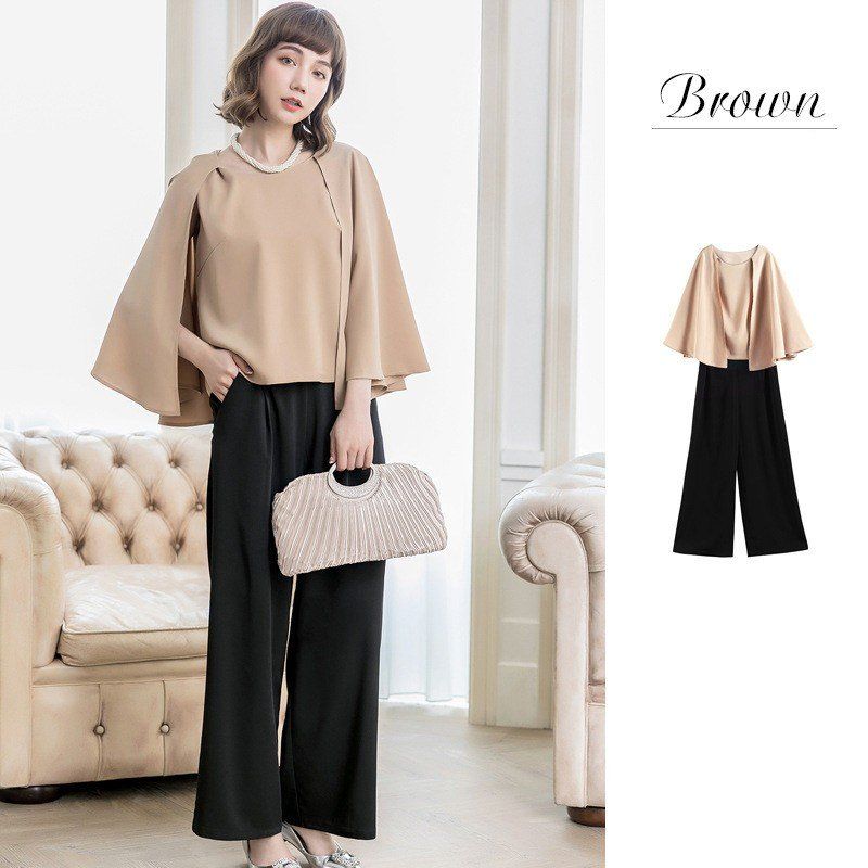 激安セールパンツスーツ コンビネゾン セットアップ パンツドレス パンツ フォーマルドレス お呼ばれ セレモニースーツ 結婚式二次会 レディース 披露宴 母の日 プレゼント 6,123円