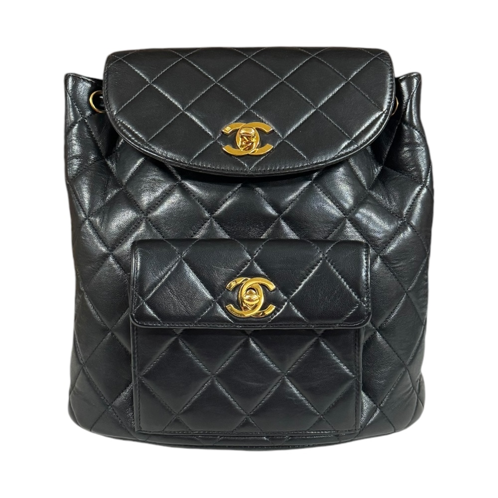 シャネル リュック・デイパック ラムスキン CHANEL 中古