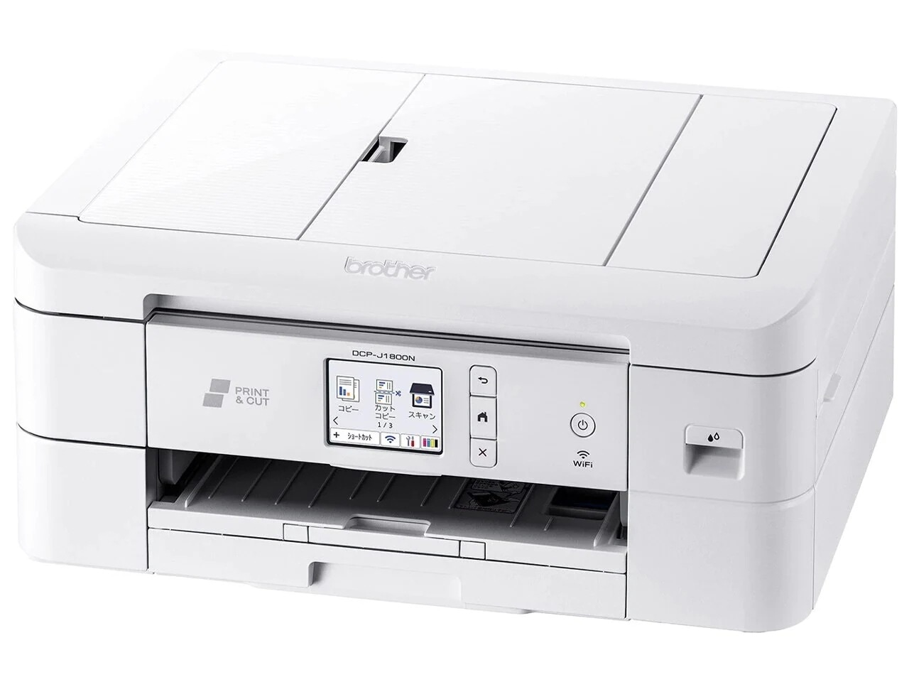 プリビオ CUTFIT DCP-J1800N [A4カラーインクジェット複合機(コピー/スキャナー/カット)]