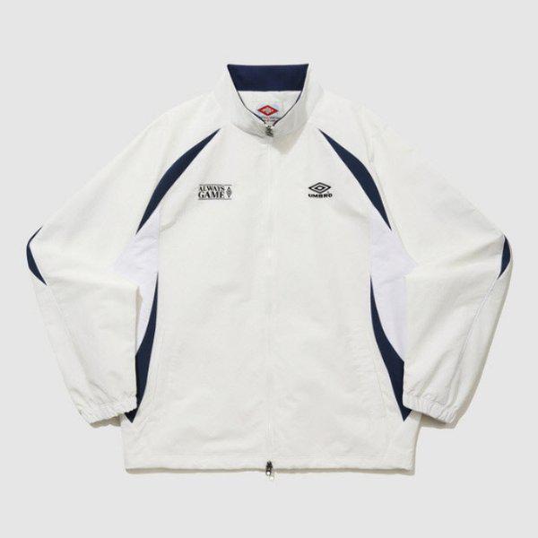 ウィンドブレーカー PQA UQ121CJK22-SCW HBL スポーティカジュアル スタンネック ウィンドブレーカージャケット / sweetcorn