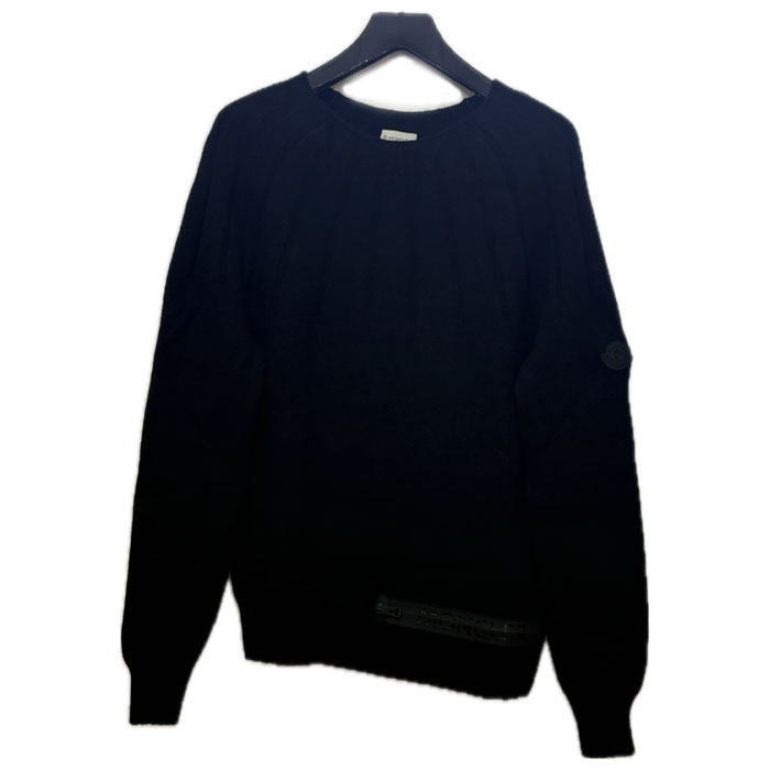 MONCLER モンクレール MAGLIONE セーター ブラック E20919044600 M メンズ 中古