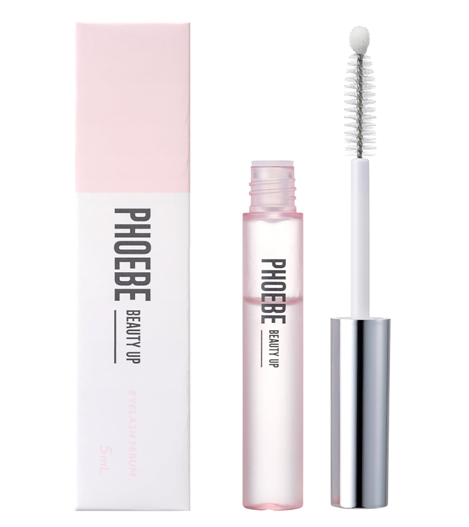 メイ　PHOEBE BEAUTY UPまつ毛美容液5ml 4本 Amazon.co.jp: 【旧品・ポーチ付き】 PHOEBE BEAUTY UP