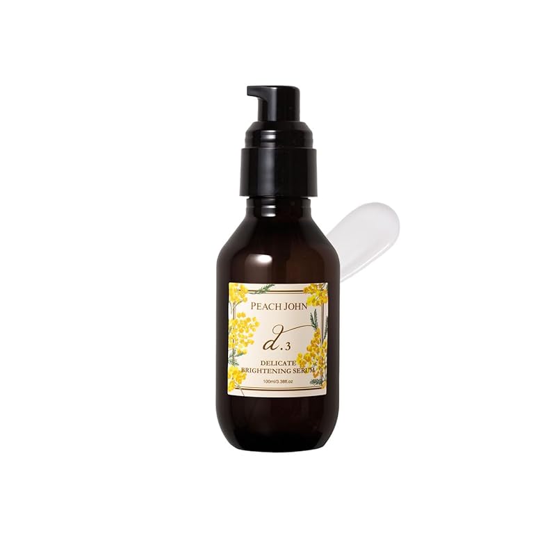 【公式】PEACH JOHN(ピーチ・ジョン) デリケートブライトニングセラム ミモザ 100ml【デリケートゾーン 保湿 美容液 黒ずみ 透明感 乾燥 オーガニック フェムケア 日本製】