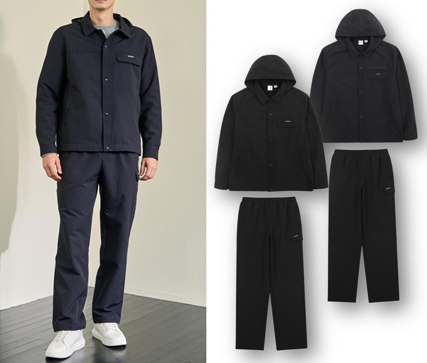 Mens Shirt Jacket Set-Up
