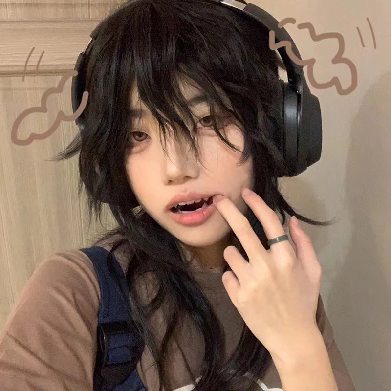 メンズショートヘア 人気 新作 ウィッグ コスプレ 韓国 イケメンメンズヘアスタイルおしゃれでハンサムセンター分け小顔前髪ウィッグセット