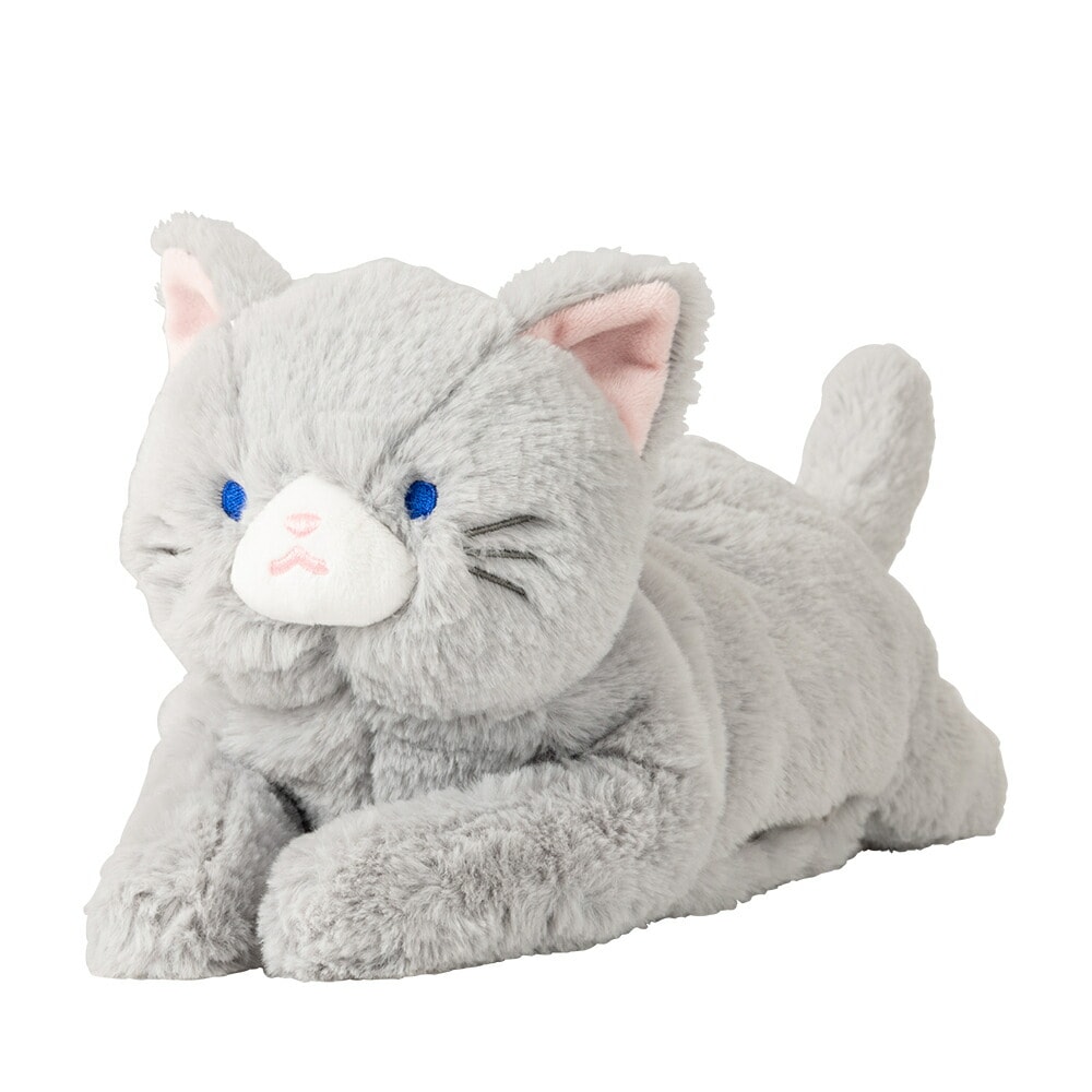 （まとめ買い）ほかほかペットぬいぐるみ カイロポケットつき ハチワレグレー SNL-HP-C1 [x3]