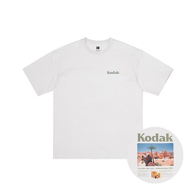 KODAK★人気急上昇!!ステレオ バックグラフィック長袖Tシャツ KODAK☆大人気☆カラーキンズグラフィック長袖Tシャツ♪ (KODAK