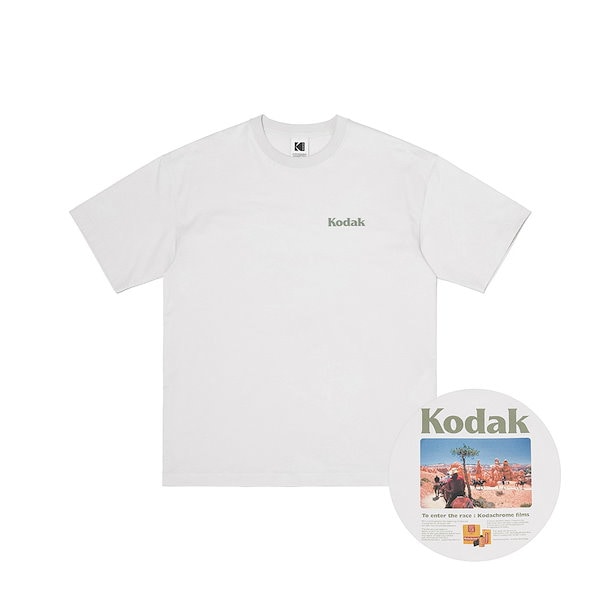 Qoo10 KODAK APPAREL シナリー バックグラフィック Tシャツ・