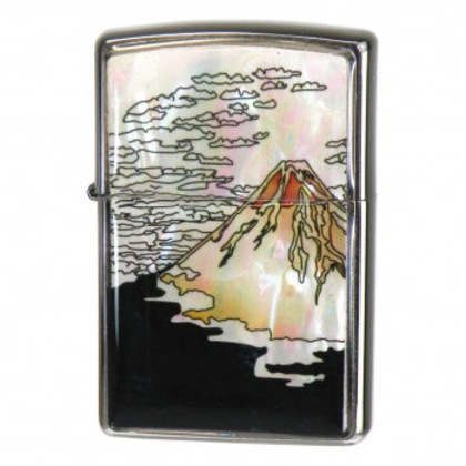 ZIPPO フレーム貝貼りエポ 富士