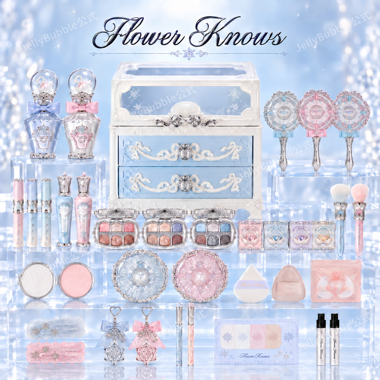 Qoo10] FLOWER KNOWS 2026新発 コスメフルセットギフトボッ