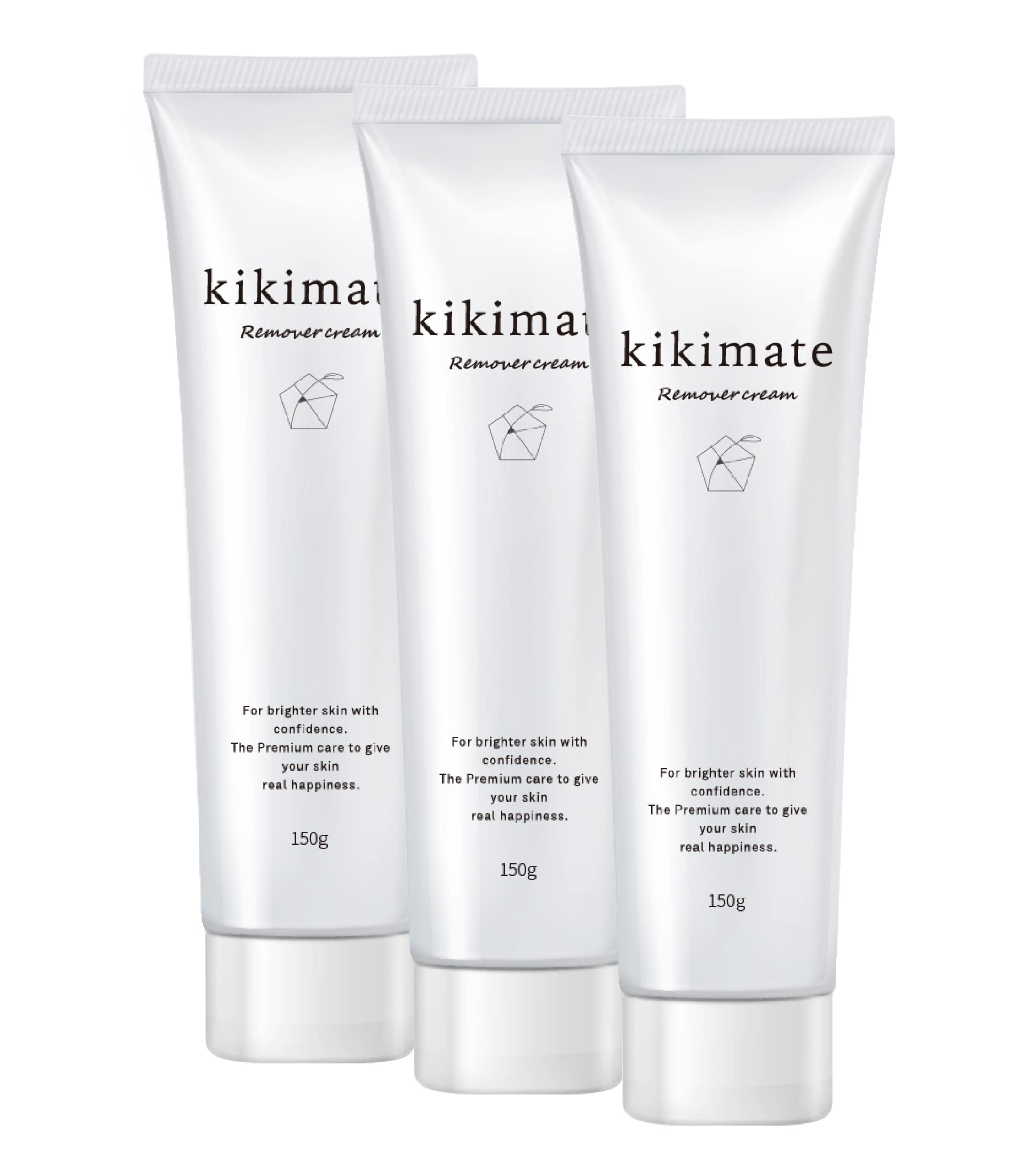 kikimate 除毛クリーム 脱毛クリーム レディース (厚生労働省認可) 敏感肌 低刺激 デリケートゾーン 日本製 医薬部外品 キキメイト ギフト プレゼント 150g 3本セット