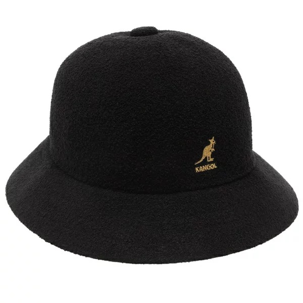 サファリ バケットハット バミューダカジュアル バケハ ブラック ゴールド メンズ レディース ユニセックス 0397BC BLGD