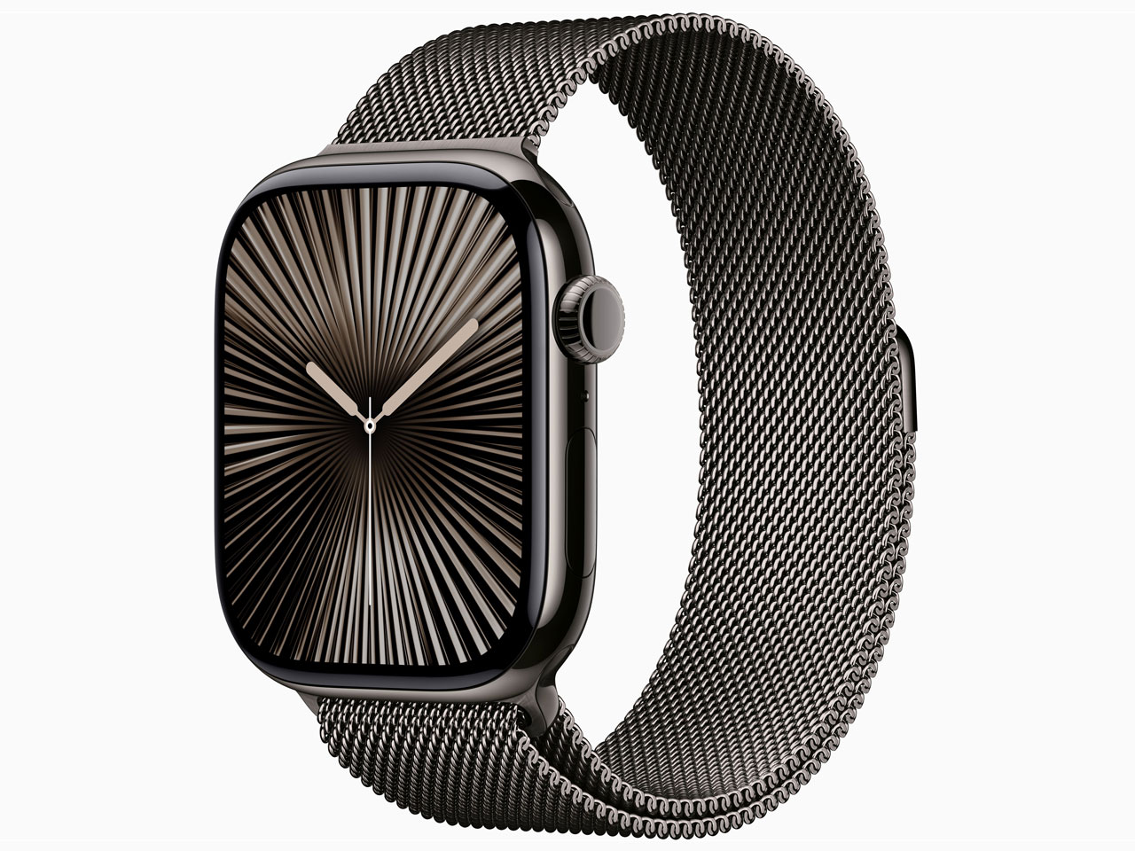 Apple Watch Series 10 GPS+Cellularモデル 46mm MWYW3J/A [スレートチタニウムケース・スレートミラネーゼループ M/L]