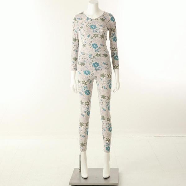 은은한 나염 번 아웃 여성 상하의 세트 VLG6052CLSG