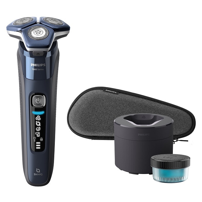 フィリップス S7885/50 メンズシェーバー[電気シェーバー]【回転刃】【自動洗浄器付】（メタリックネイビー） S788550 22,648円
