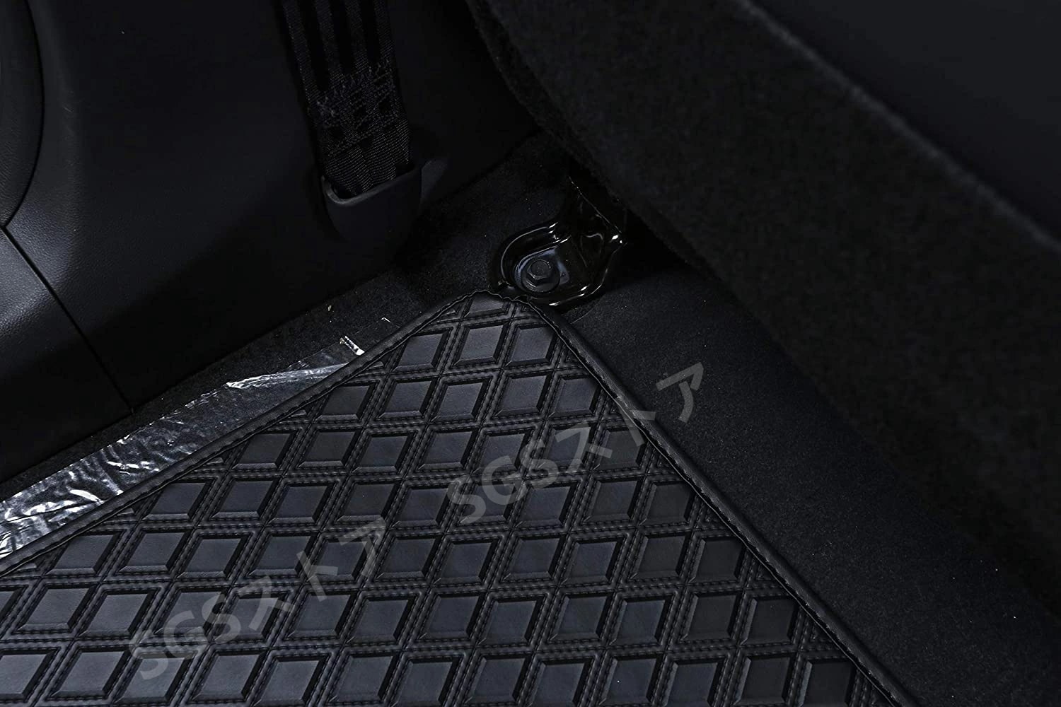 3D ユニバーサルカーフロアマットフルセット4ピース防水防汚フロントおよびリアオートカーペット