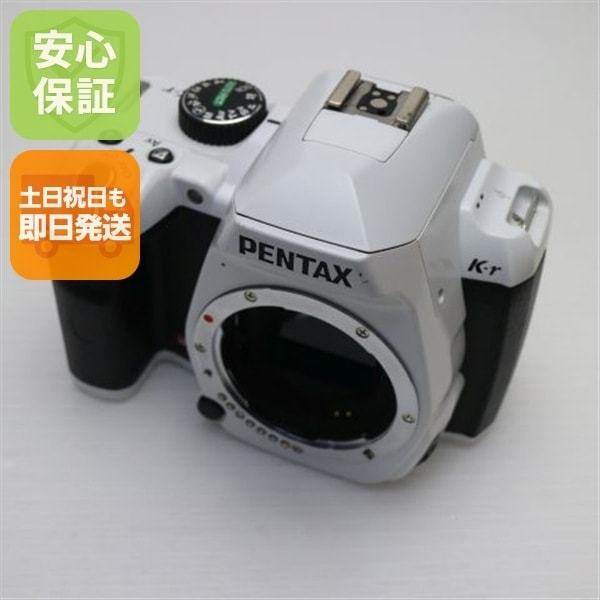 超美品 PENTAX K-r ホワイト×ブラック PENTAX デジタル一眼 66