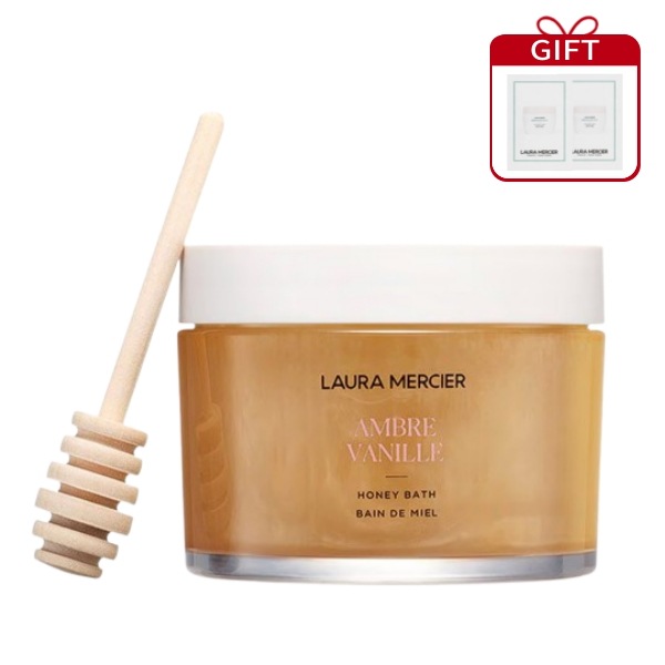 ローラメルシエ アンバーバニラ 入浴剤 250ml / Laura Mercier Amber Vanilla - Honey Bath