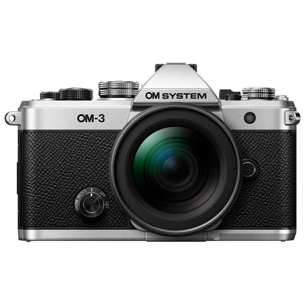 OM SYSTEM OM-3_12-45KITSLV ミラーレス一眼カメラ「OM SYSTEM OM-3」12-45mm F4.0 PROレンズキット OM31245KITSLV 159,000円