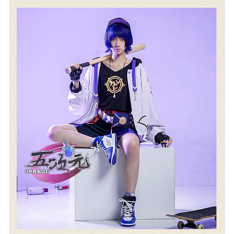 原神　コスプレ　スカラマシュ　散兵　日常　ウィッグ　追加可