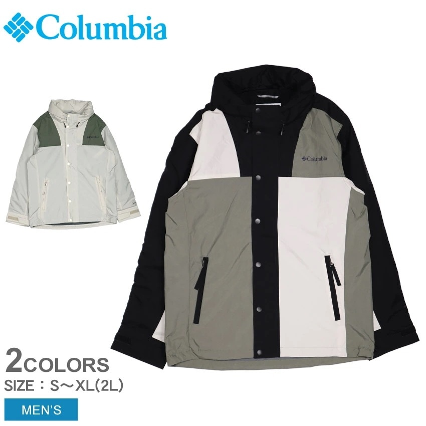 デクルーズサミット2ジャケット PM1635 メンズ ウェア 上着 羽織 アウター 長袖 軽量 マウンテンパーカー スポーティ ポケット付き ブランド アウトドア 山登り 登山 キャンプ