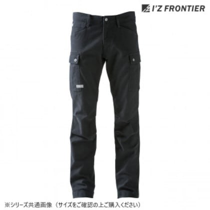 アイズフロンティア ストレッチカーゴパンツ 05 ブラック L 7902